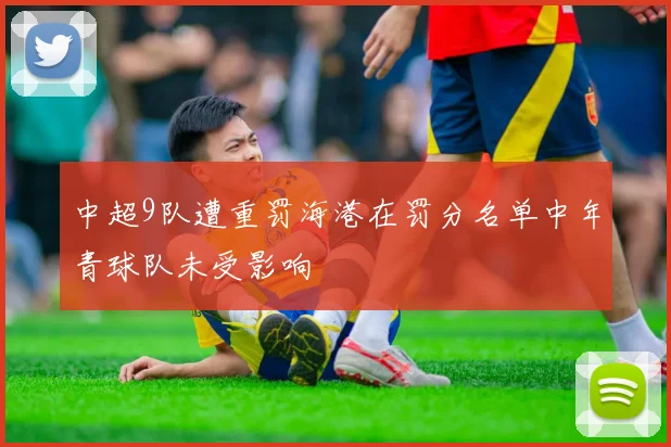 中超9队遭重罚海港在罚分名单中年青球队未受影响